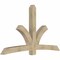 Ekena Millwork Davenport Rough Sawn Timber Gable Bracket, Douglas Fir, 96"W x 56"H x 6"D x 6"F, 14/12 Pitch GBW096X56X0606DAV00RDF - alternate 3
